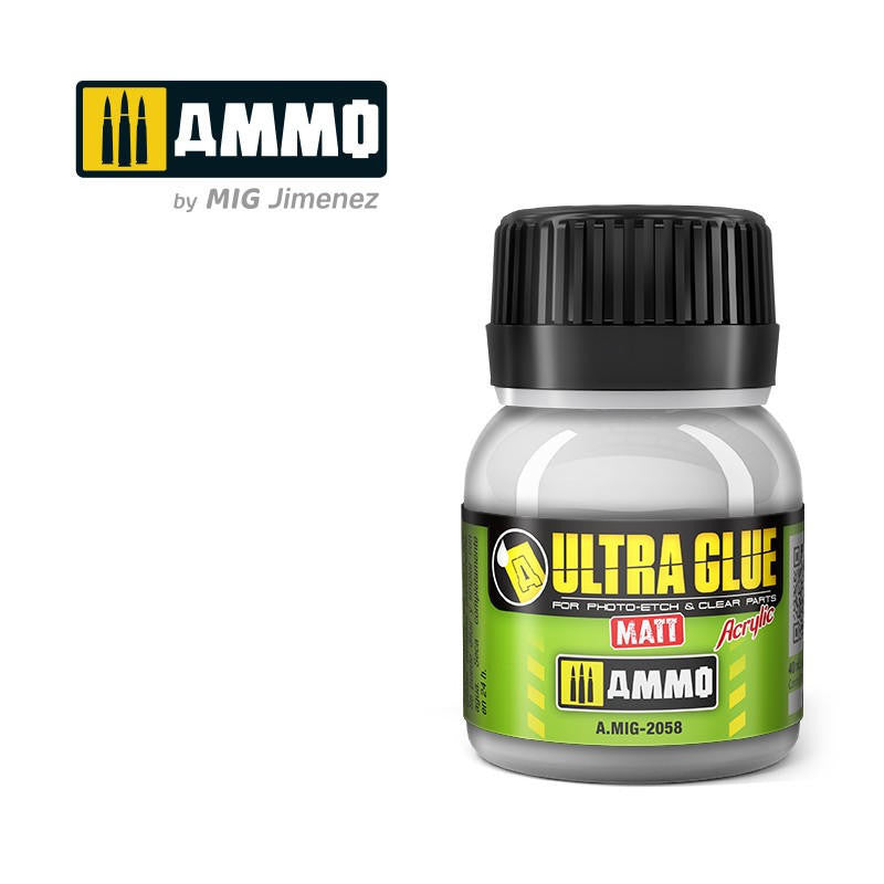 MiG Ammo Ultra Glue Matt 40ml 2058